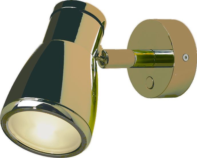 PREBIT R1-1 LED-lamp gold plated