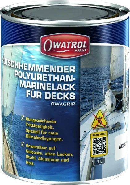 2501-101 OWATROL Antirutsch-Decksfarbe OWAGRIP weiß