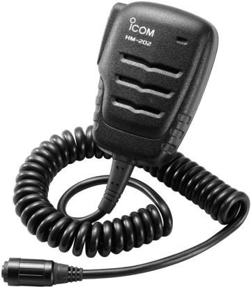 Accessories for VHF handhelds by ICOM